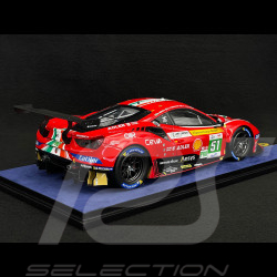 Ferrari 488 GTE Evo Nr 51 Klassen Platz 2. 24h Le Mans 2022 AF Corse 1/18 LookSmart LS18LM032