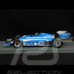 Jacques Laffite Ligier JS7 Nr 26 Sieger 1977 Swedish F1 Grand Prix 1/18 Spark 18S679