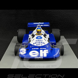 Ronnie Peterson Tyrrell P34 n° 3 9ème 1977 Hockenheim F1 Grand Prix 1/18 Spark 18S572