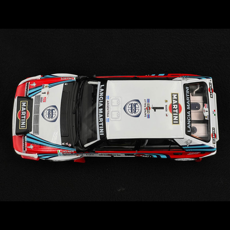 Lancia Delta HF Integrale n° 1 3rd Safari Rally Kenya Martini