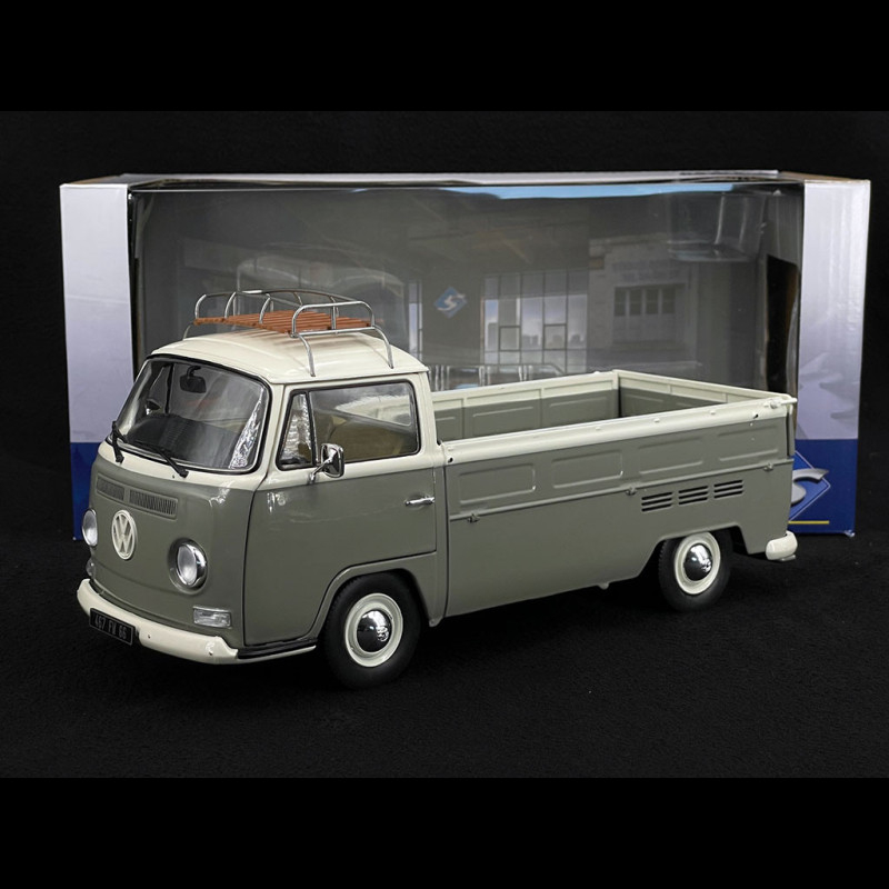 Volkswagen Combi T2 Pick Up 1968 Bleu Pétrole - Solido 1/18 - S1809403