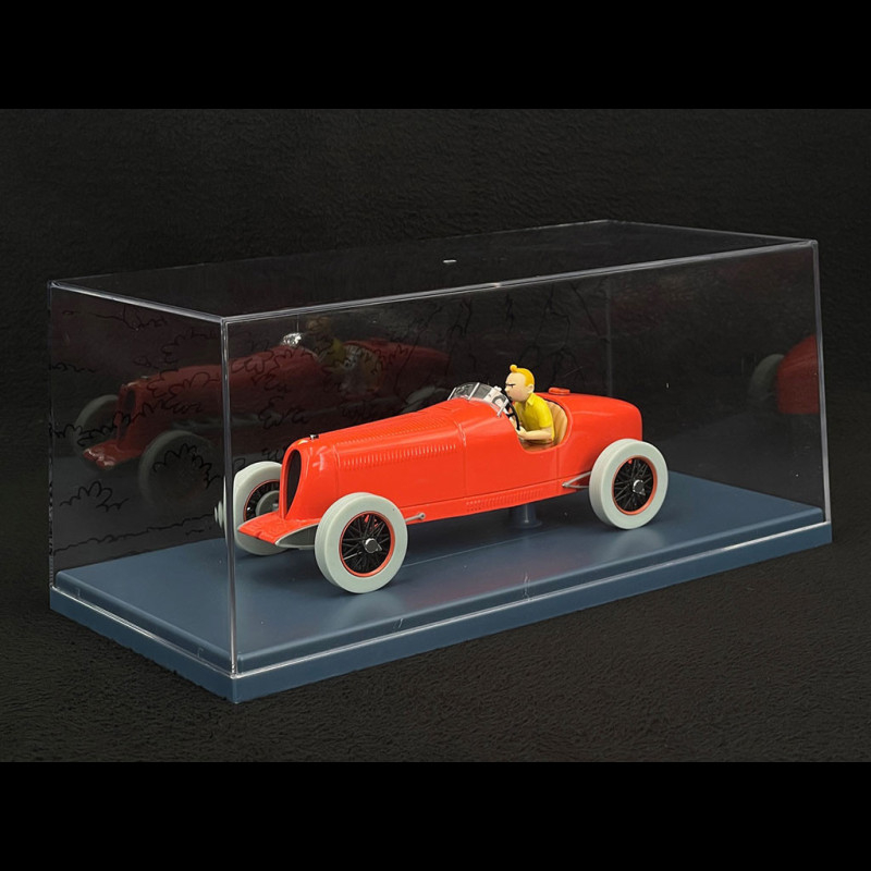 VOITURE ATLAS TINTIN KUIFJE HERGE N° 2 LE BOLIDE ROUGE DES CIGARES DU