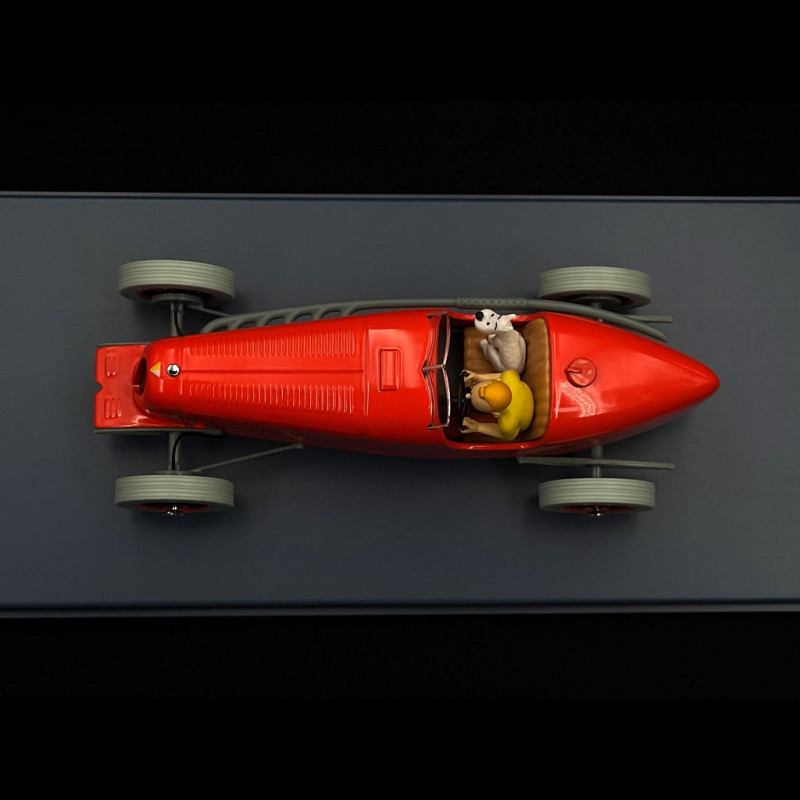 Tintin - Ensemble de 2 Voitures 1/24 - Le bolide rouge + - Catawiki