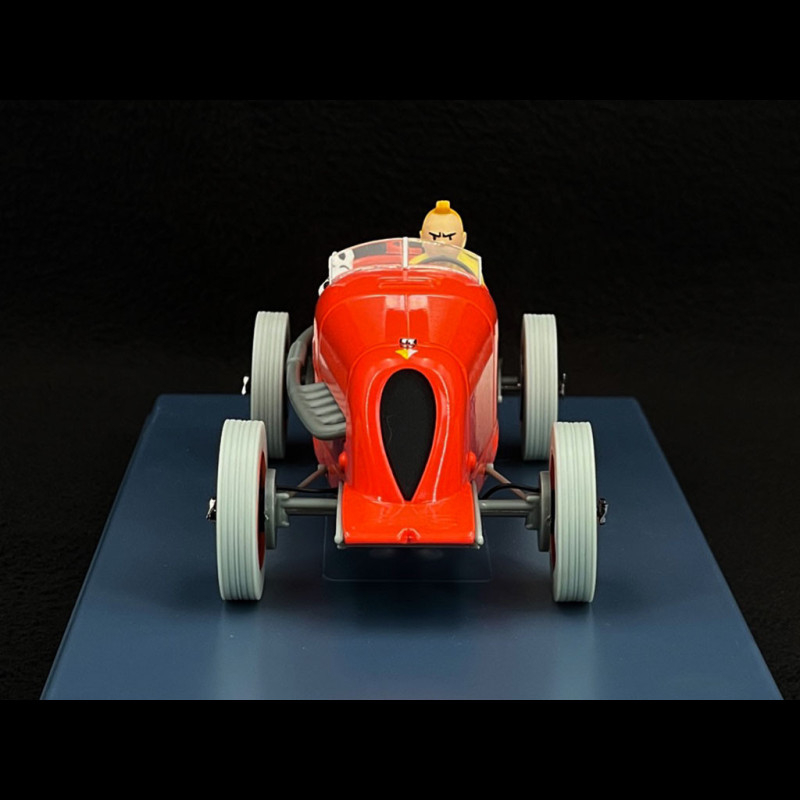 Tintin le bolide rouge - les cigares du pharaons 1/24eme Hachette 2019 | Rakuten