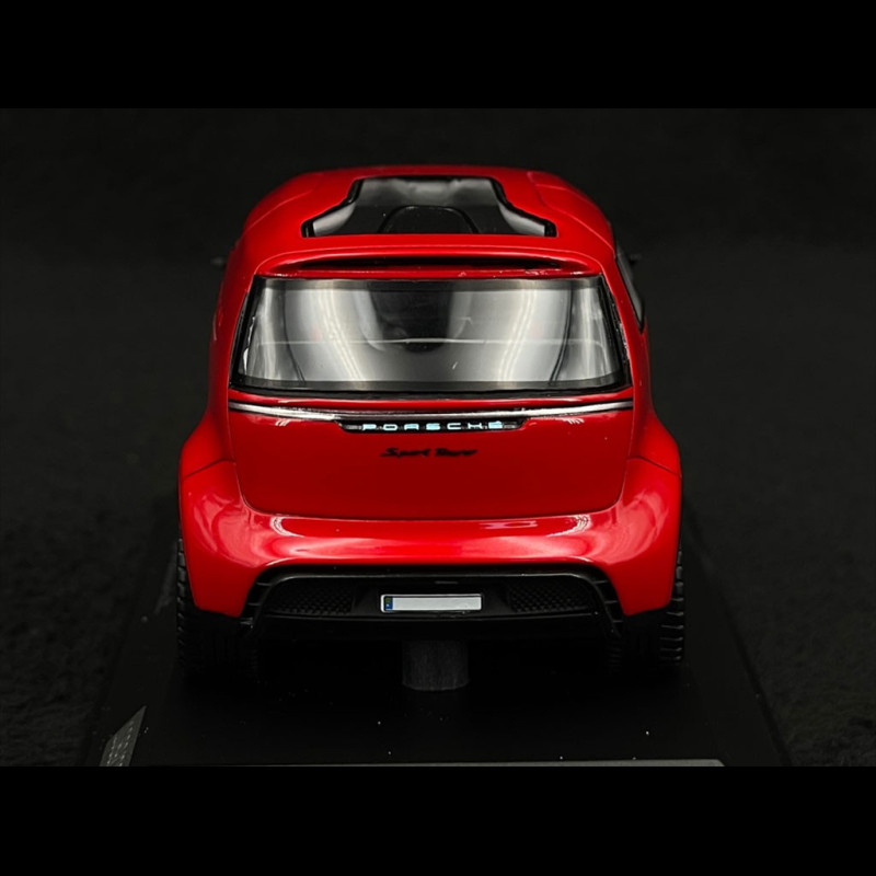 Porsche Vision Renndienst Rot / Schwarz 1:43 Spark