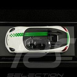 Porsche Boxster Bergspyder 2015 White / Green 1/43 Spark WAP0200180NBSP