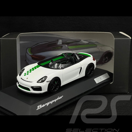 Porsche Boxster Bergspyder 2015 White / Green 1/43 Spark WAP0200180NBSP