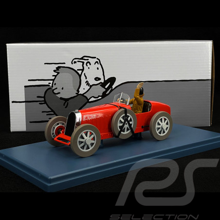 Tintin La Bugatti Type 35...