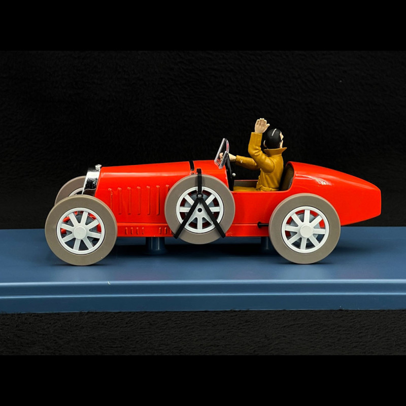 Miniature Voiture Tintin 1/24 – La Type 35 De Bobby Smiles – Édition Moulinsart – Occasion
