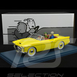 Tintin The Bordure Cabriolet - The Calculus Affair Yellow 1/24 29924
