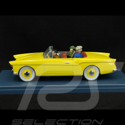 Tintin Le Cabriolet Bordure - L'Affaire Tournesol Jaune 1/24 29924