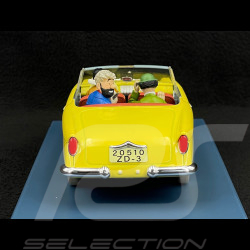 Tintin Le Cabriolet Bordure - L'Affaire Tournesol Jaune 1/24 29924