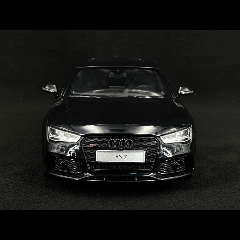 1/18 Audi RS 7 RS7 2016 Black KengFai Diecast Model Car Gifts For