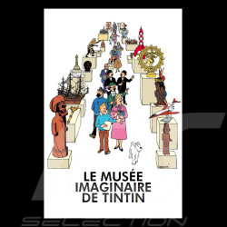 Tim und Struppi Plakat - Das imaginäre Museum von Tim 40 x 60 cm 23004