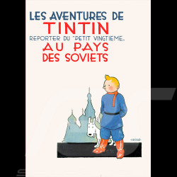 Set de 24 Cartes Postales Tintin Couverture des BD 10 x 15 cm 31311