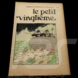 Set of 6 Postcards Tintin Le Petit Vingtième Double Flap 10 x 15 cm 31313