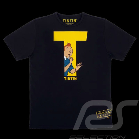 Camiseta Tintín T Negra...