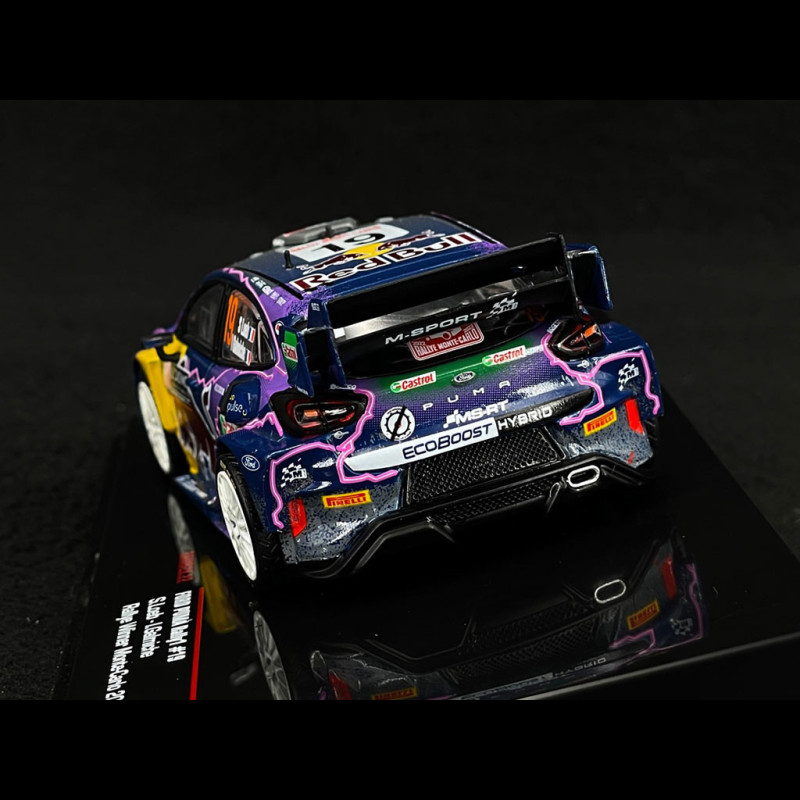 Autocollant 90e Rallye Monte-Carlo 2022 - Vainqueur Sébastien Loeb - Neuf
