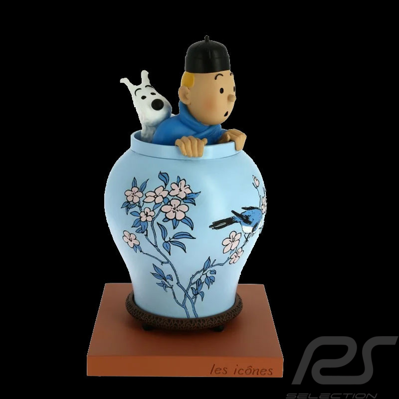 Collectible figurine Tintin and Snowy in The Chinese Vase (46401)