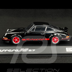 Porsche 911 Carrera RS 2.7 1973 Noir / Rouge 1/43 Spark WAP0201160PRS2