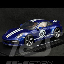 Porsche 911 Type 992 Sport Classic 2022 Enzianblau 1/18 Spark WAP0210100PSCB