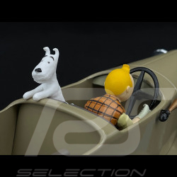 Tintin La Mercedes de Tintin - Tintin au pays des Soviets Brun 1/24 29931