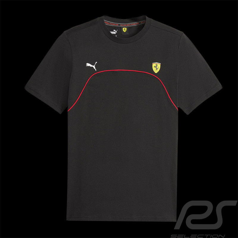 T-shirt Ferrari F1 Team Puma Race Noir 620946-01 - homme