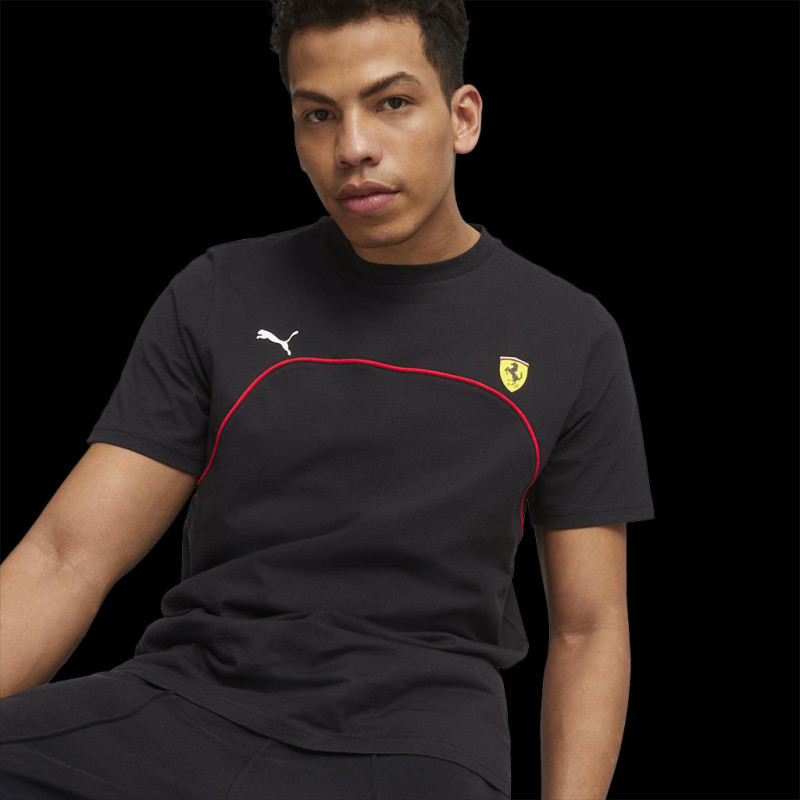 Ferrari T-shirt F1 Team Puma Race Black 620946-01 - men