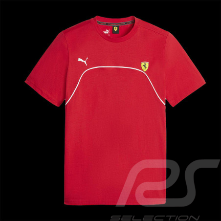 T-shirt Ferrari F1 Team Puma Race Rouge 620946-02 - homme