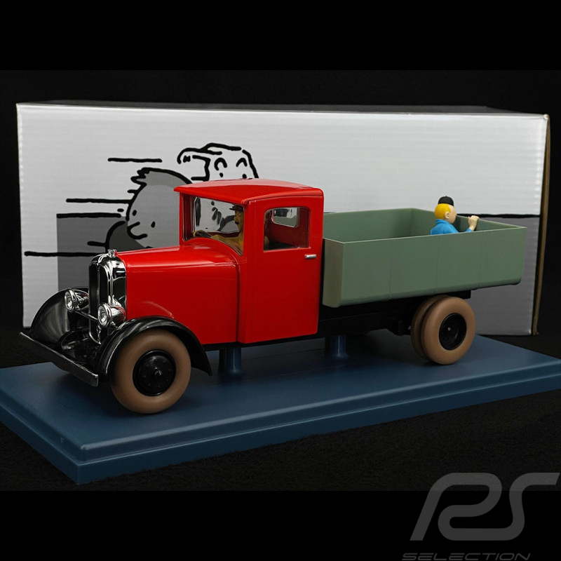 Tintin The red Truck - The Blue Lotus Red 1/24 29949