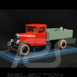 Tintin The red Truck - The Blue Lotus Red 1/24 29949