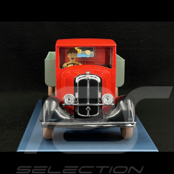 Tintin Le Camion Rouge - Le Lotus Bleu Rouge 1/24 29949