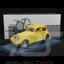 Tintin La Voiture Accidentée - Le Crabe aux Pinces d'Or Jaune 1/24 29961
