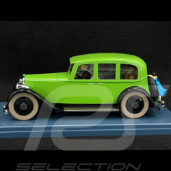 Tintin La Voiture de Mitsuhirato - Le Lotus bleu Vert 1/24 29922