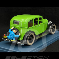 Tintin La Voiture de Mitsuhirato - Le Lotus bleu Vert 1/24 29922