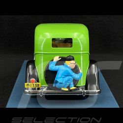 Tintin La Voiture de Mitsuhirato - Le Lotus bleu Vert 1/24 29922