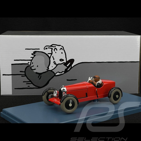 Tintin L'Amilcar de Tintin - Tintin au Pays des Soviets Rouge 1/24 29938