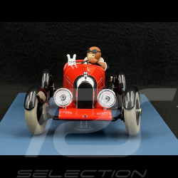 Tintin L'Amilcar de Tintin - Tintin au Pays des Soviets Rouge 1/24 29938