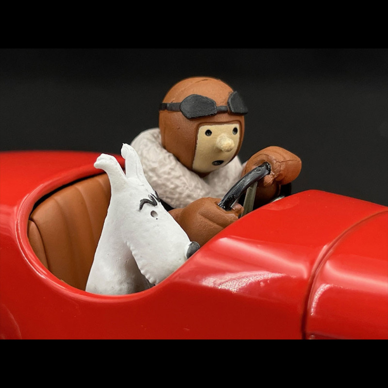 Amilcar Le Bolide Rouge - Tintin Modelbil #1