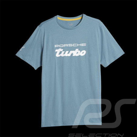 Porsche T-Shirt Turbo Puma Blau 621031-02 - herren