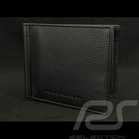 Wallet Porsche Design Card holder Compact Leather Black Voyager Wallet 4 4056487043845