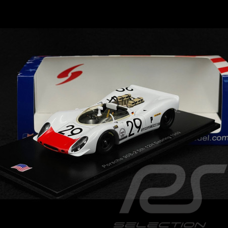 Porsche 908 /02 n° 29 5ème 12h Sebring 1969 Gerhard Mitter 1/43 Spark US275
