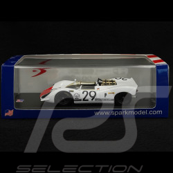 Porsche 908 /02 Nr 29 Platz 29. 12h Sebring 1969 Gerhard Mitter 1/43 Spark US275