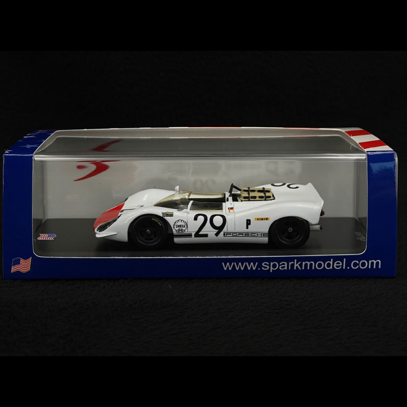 Porsche 906 Charles Vögele 6° 12H Sebring 1966 - Maßstab 1:43 1965-1969 24H LE MANS MOTORSPORT