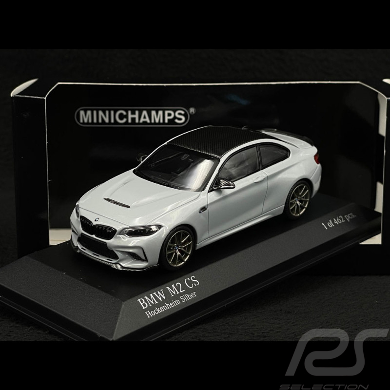 BMW M2 CS 2020 Hellgrau 1/43 Minichamps 410021028