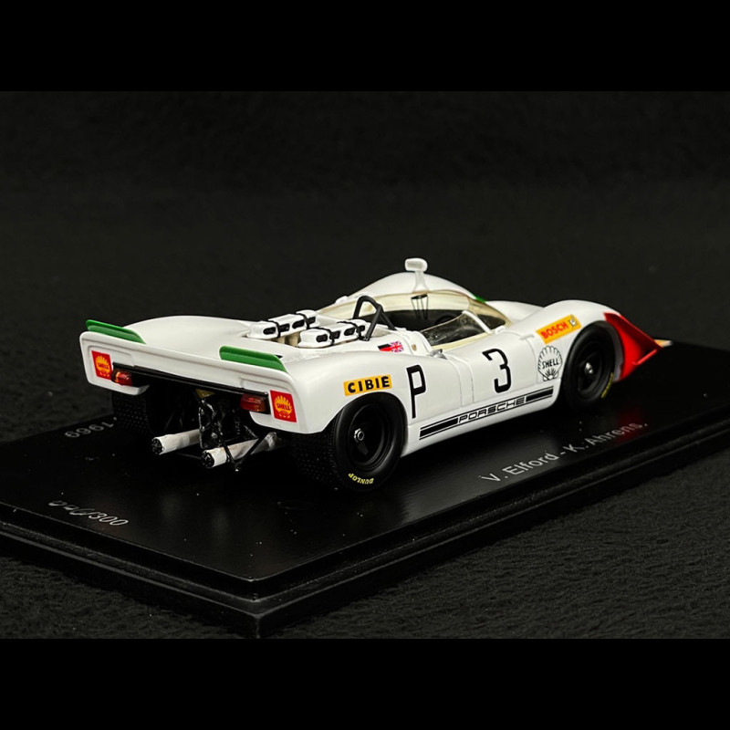 Porsche 908-2 n° 3 3rd 1000km Nürburgring 1969 Vic Elford 1