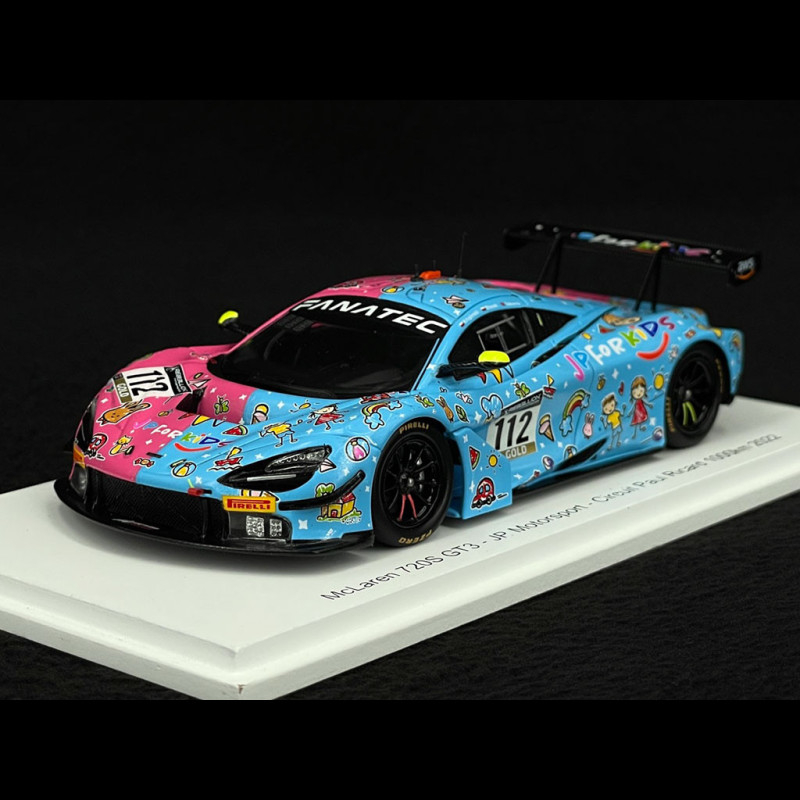 McLaren 720 S GT3 n° 112 1000km Paul Ricard 2022 JP for Kids 1/43 Spark  SP427