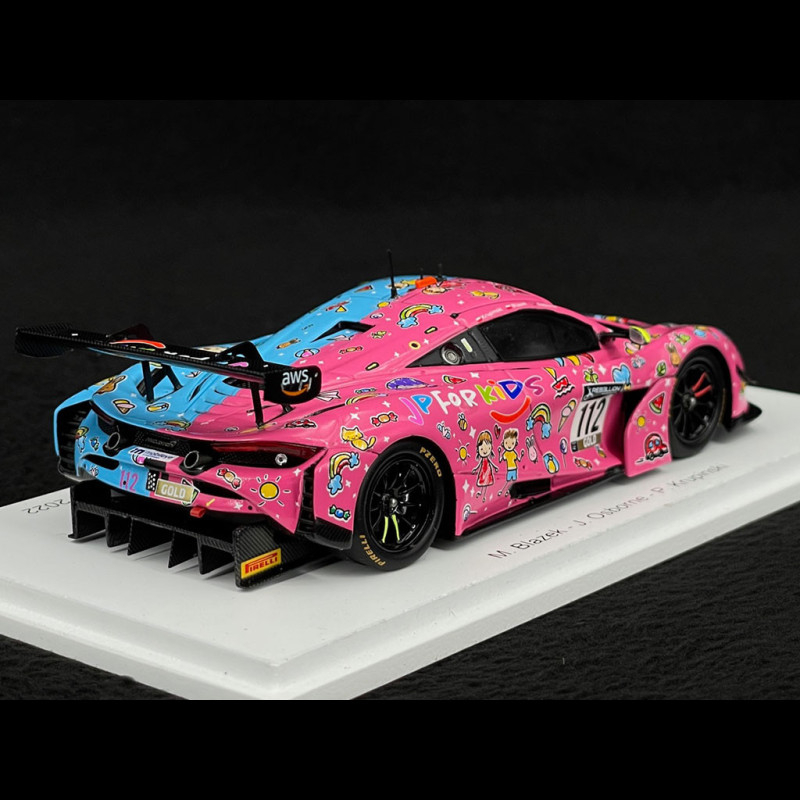 McLaren 720 S GT3 n° 112 1000km Paul Ricard 2022 JP for Kids 1/43 Spark  SP427