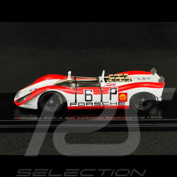 Porsche 908 /02 Nr 6 Platz 4. 1000km Nürburgring 1969 Richard Attwood 1/43 Spark SG826