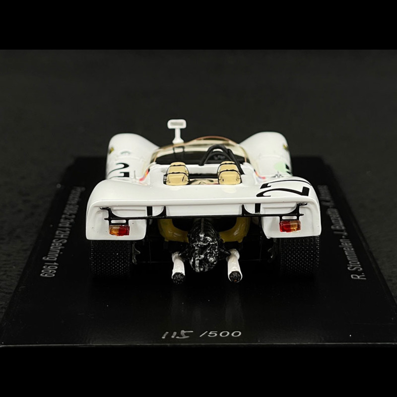 Porsche 910 n° 166 3ème Targa Florio 1967 1/43 Spark S9238